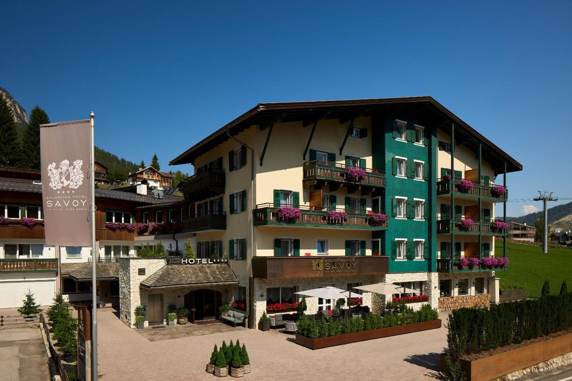 Dolomites Wellness Hotel Savoy La Villa  Exterior foto